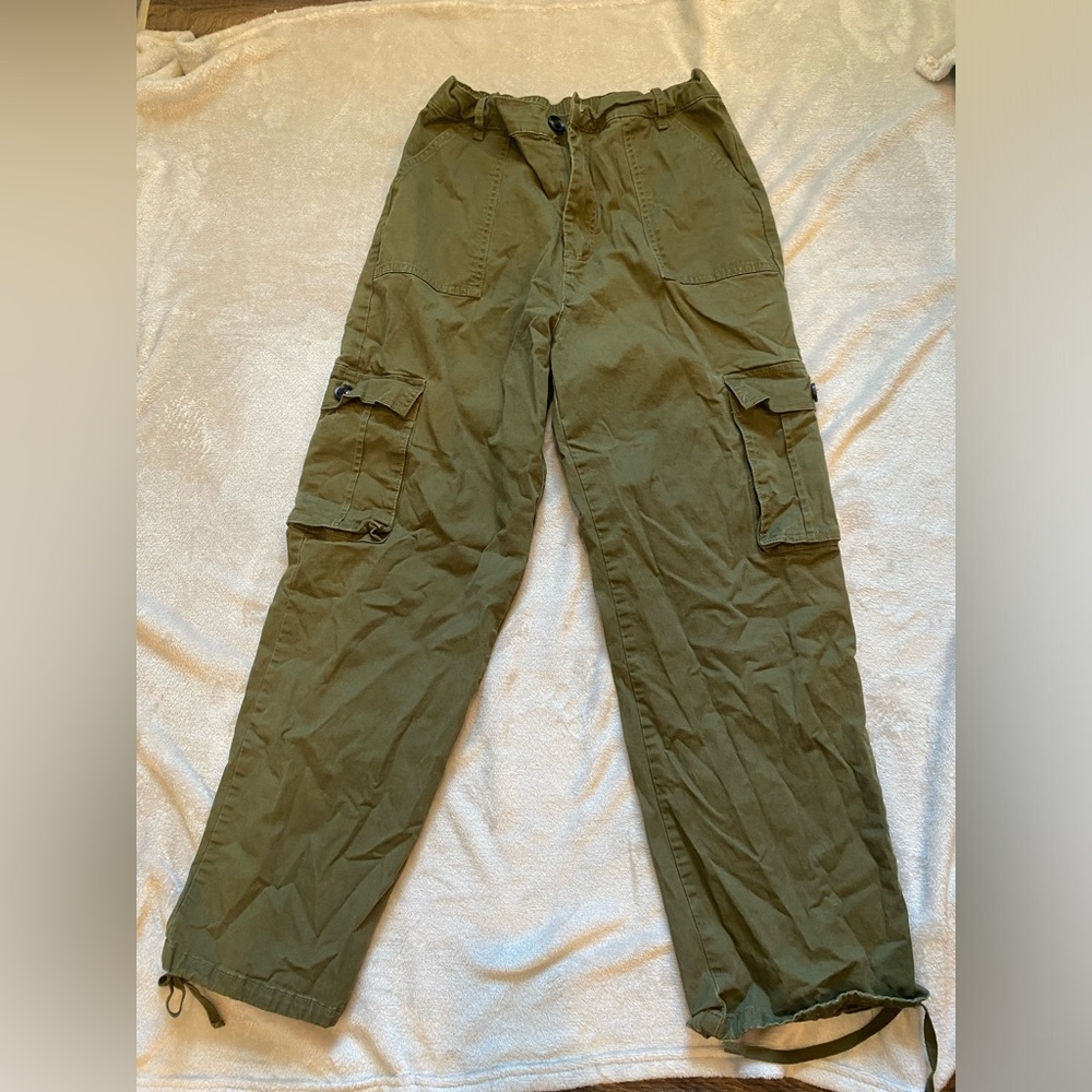 Green Cargo Pants